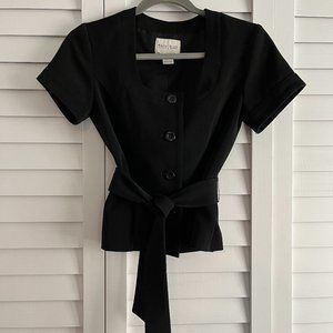 WHBM Short sleeve Black Blazer